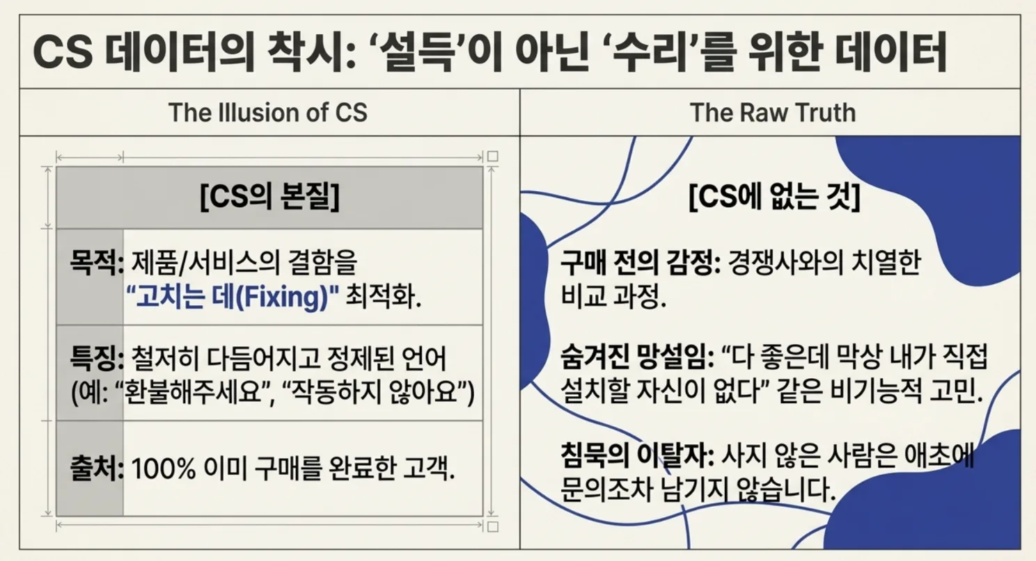 CS와 설문으로는 알 수 없는 것 | 구매를 망설이는 고객의 속마음을 확인하는 방법
